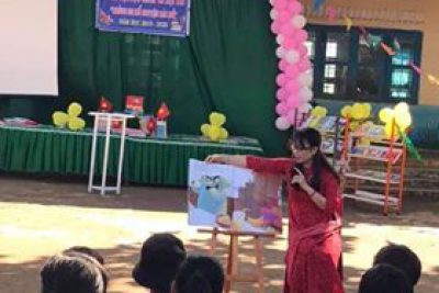 Ngày hội đọc sách và hội thi Đội em kể chuyện Bác Hồ