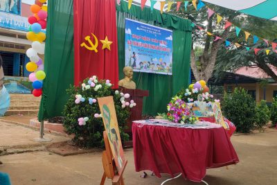 Hoạt động chào mừng ngày thành lập quân đội nhân dân Việt Nam 22/12. Hội thi ” Chúng em kể chuyện Bác Hồ” . Ngày hội đọc sách