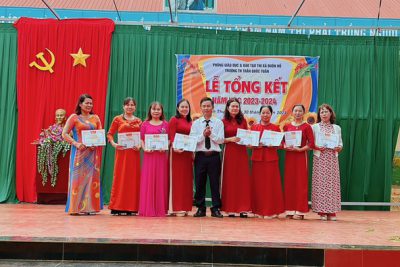 Tổng kết năm học 2023-2024 Trường Tiểu học Trần Quốc Tuấn