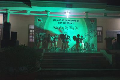 Tham gia đêm “vòng tay đồng đội” cùng đơn vị kết nghĩa