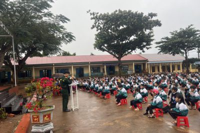 Tổ chức hoạt động kỉ niệm ngày thành lập QĐND Việt Nam 22/12 ( ngày 18 và 21/12/2023)